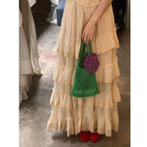 summer outfits inspo French Retro Niche Fairy Temperament Cake Skirt Women's Skirt New